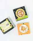 Sunflower Power Honey Bath Bomb - Green Fresh Florals + Plants