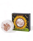 Sunflower Power Honey Bath Bomb - Green Fresh Florals + Plants