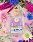 The Moon Tarot Card Home Reed Diffuser - Green Fresh Florals + Plants