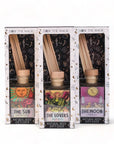 Tarot Card Home Reed Diffuser - Green Fresh Florals + Plants