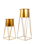 Triangle Metal Plant Stand - Green Fresh Florals + Plants