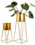 Triangle Metal Plant Stand - Green Fresh Florals + Plants