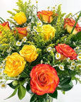 Yellow Ombre Long-Stem Roses - Green Fresh Florals + Plants