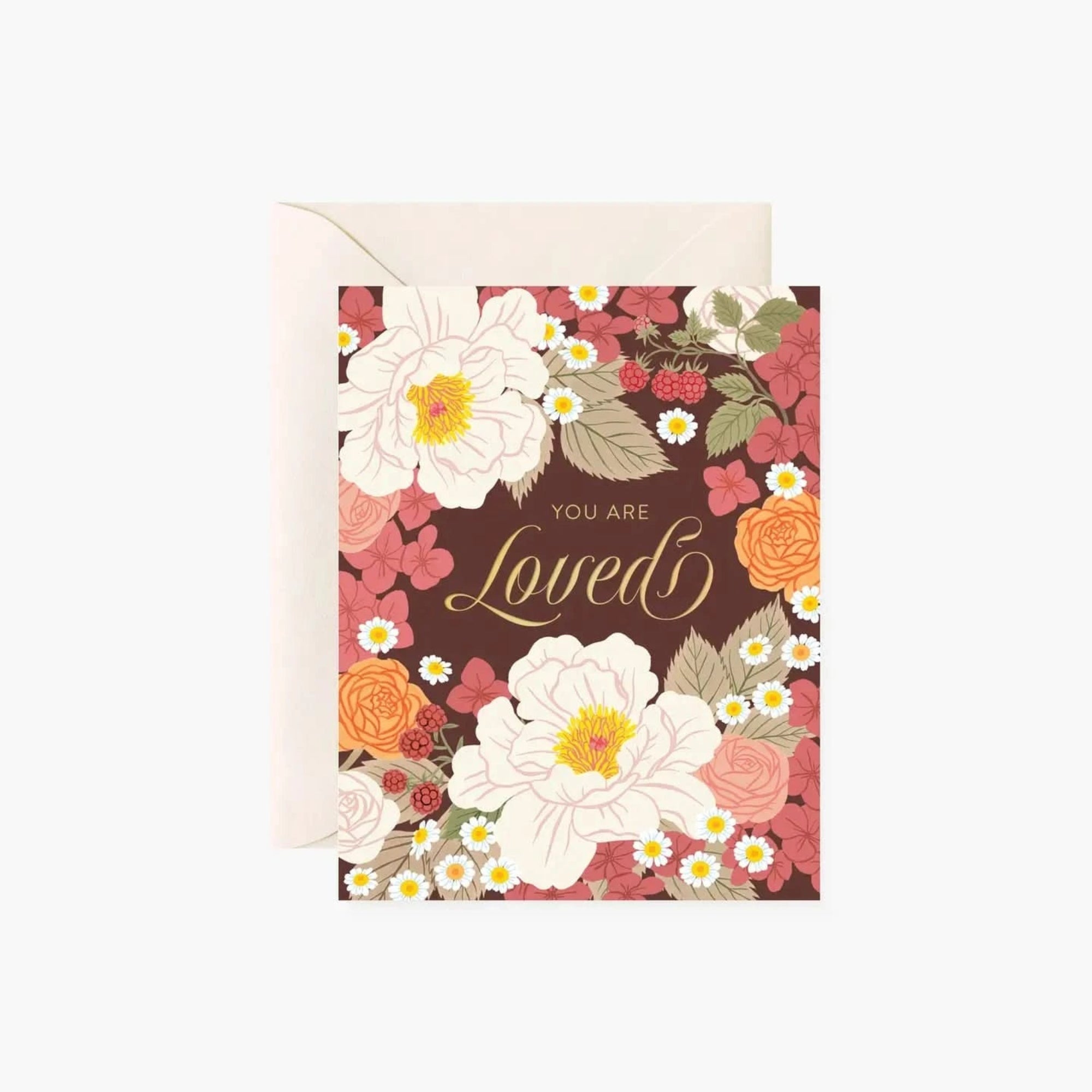 You Are Loved Greeting Card from Green Fresh Florals + Plants