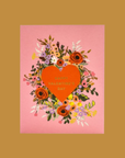 Shop Blooming Heart Valentine's Day Card | Green Fresh Florals + Plants online from Green Fresh Florals + Plants