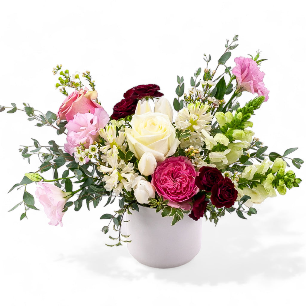 Blushing Blooms Floral Ribbon, 1.5 x 20 yards, Pink Multi