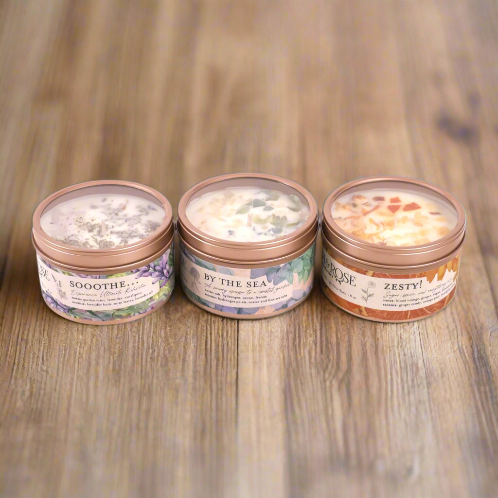 Botanical Candle Collection from Green Fresh Florals + Plants