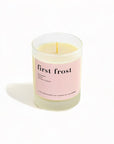 Casa Verde First Frost Scented Candle from Green Fresh Florals + Plants