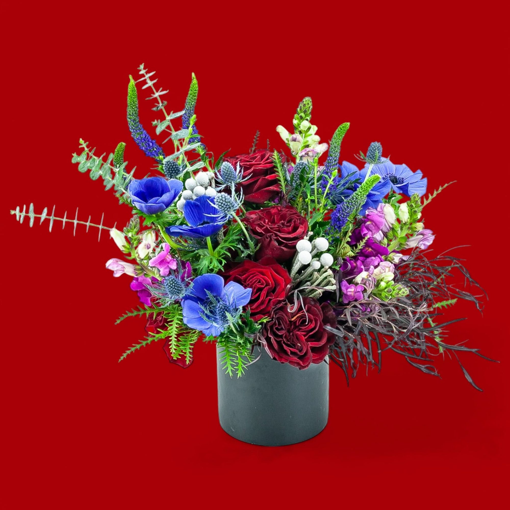 Dark + Moody Floral - Green Fresh Florals + Plants