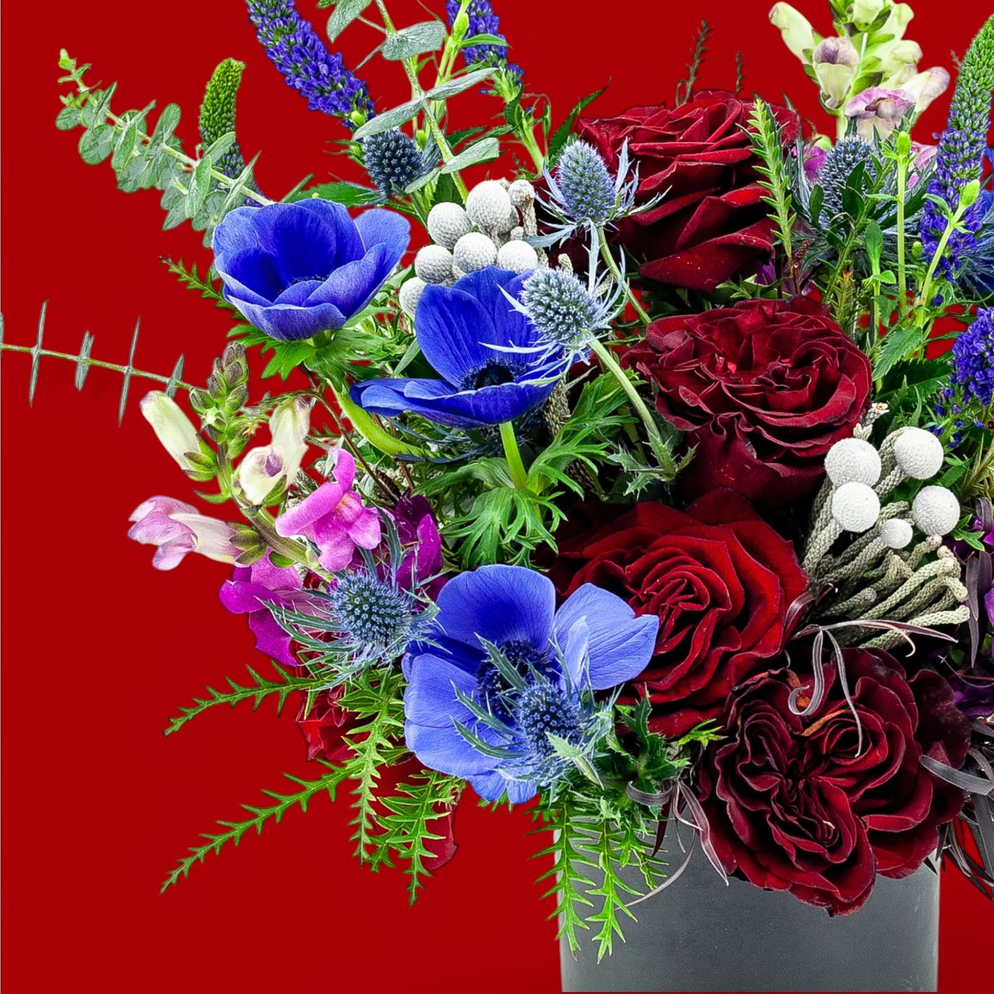 Dark + Moody Floral - Green Fresh Florals + Plants