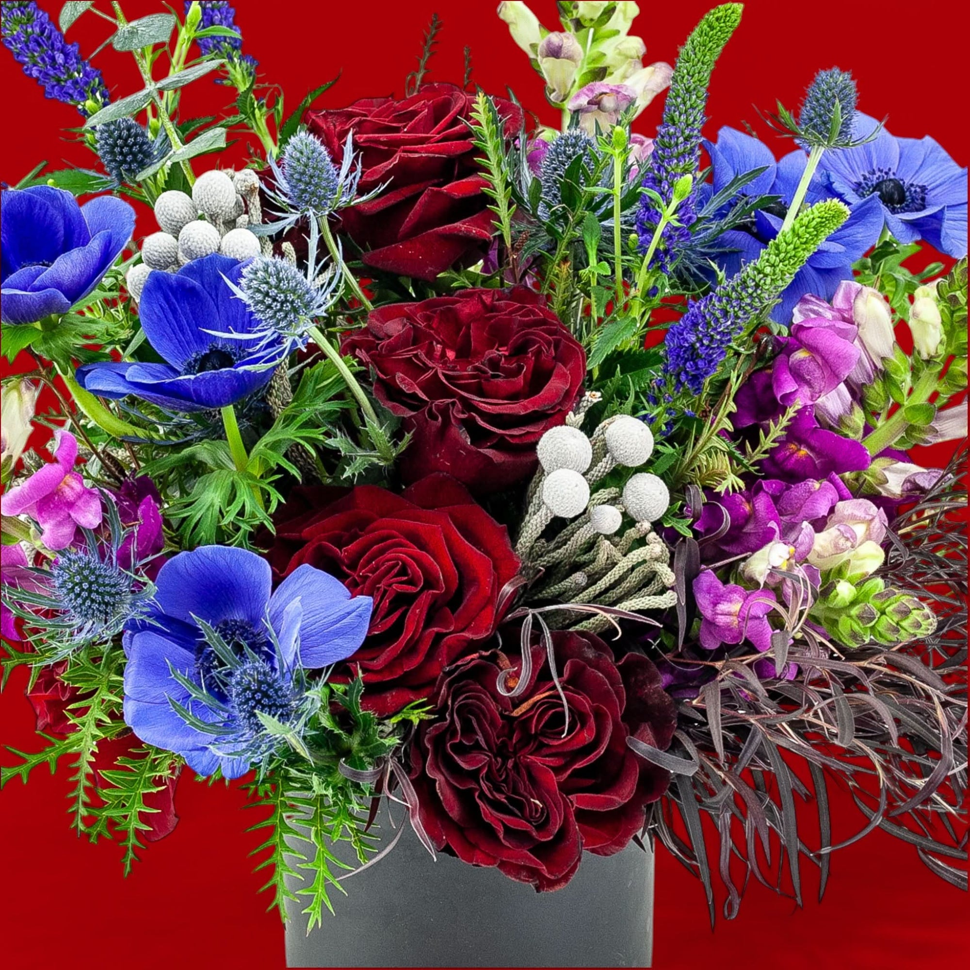 Dark + Moody Floral - Green Fresh Florals + Plants