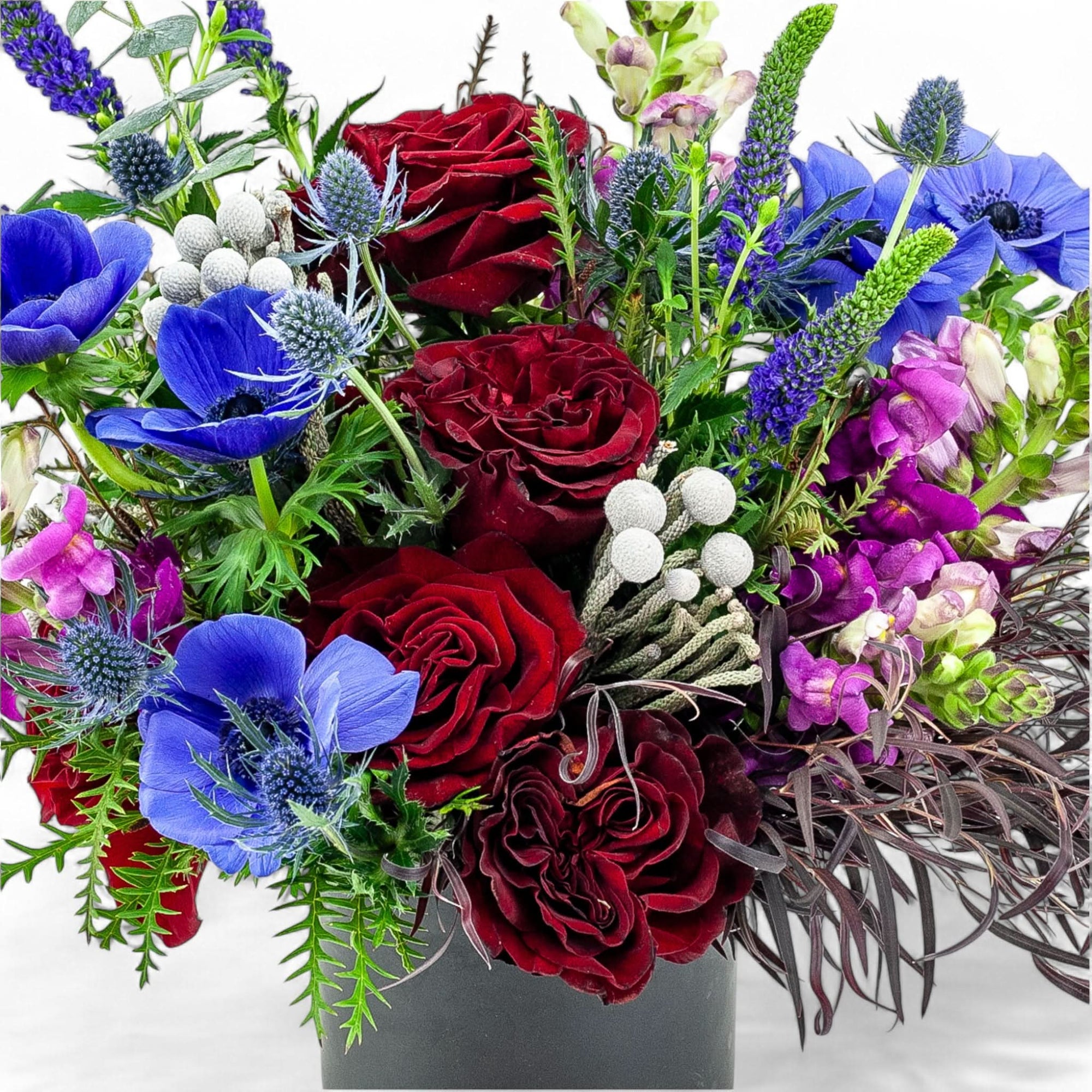 Dark + Moody Floral - Green Fresh Florals + Plants