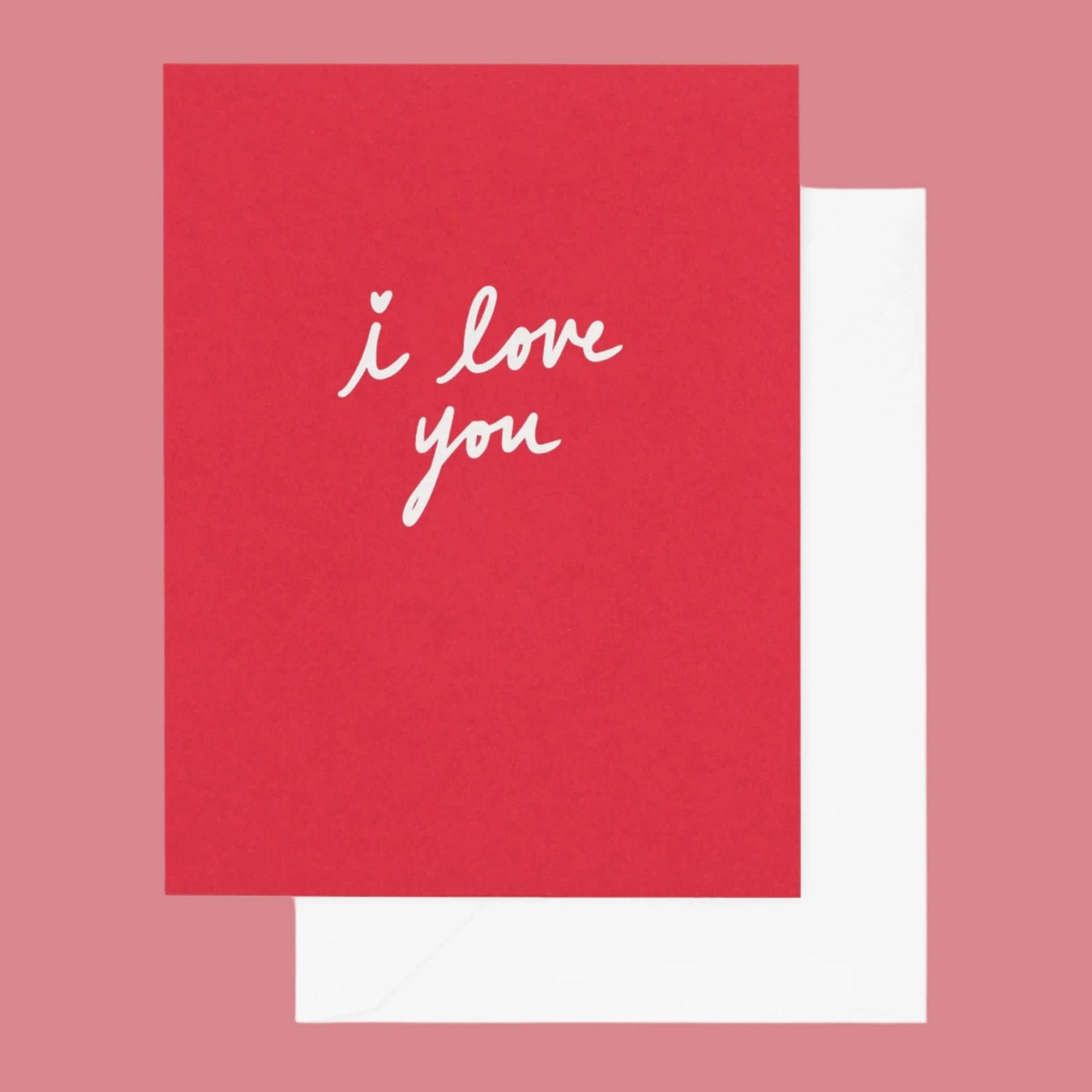 Heart I Love You Card from green Fresh Florals + Plants