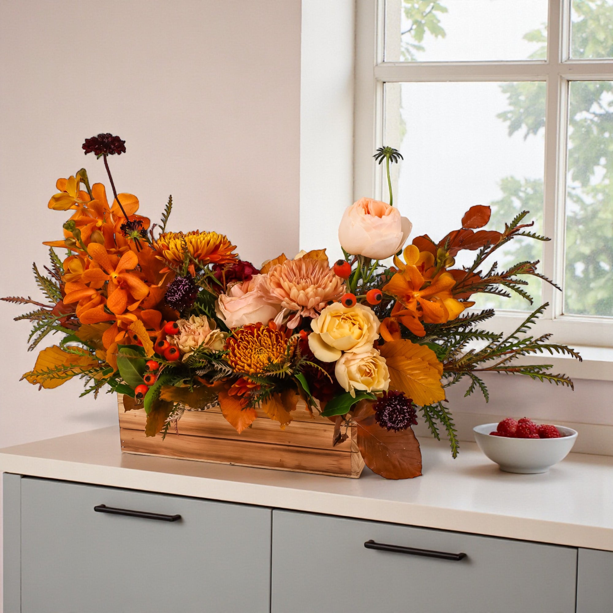 Kindred Gathering Centerpiece from Green Fresh Florals + Plants