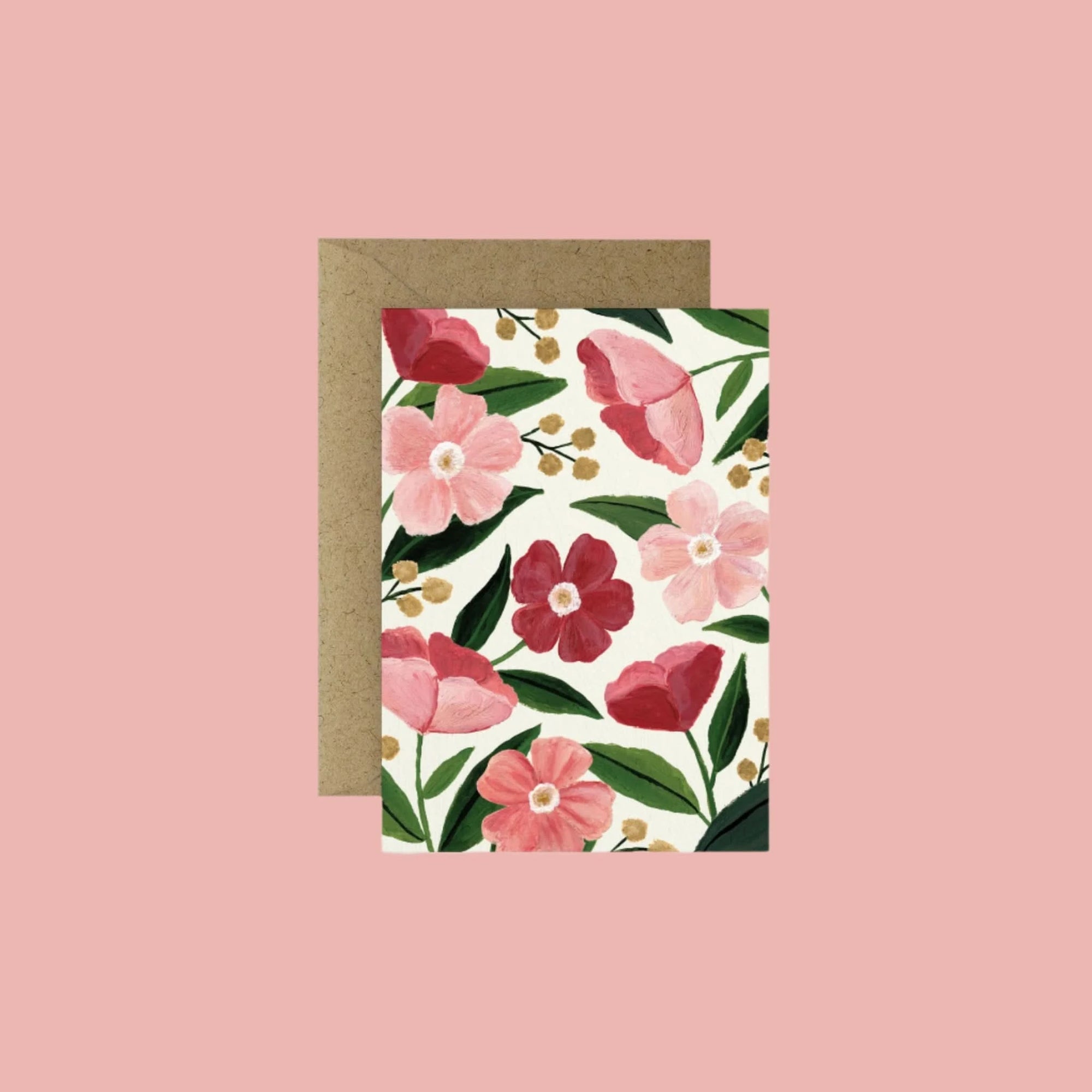 Mini Valentine&#39;s Day Card-Poppy from Green Fresh Florals + Plants