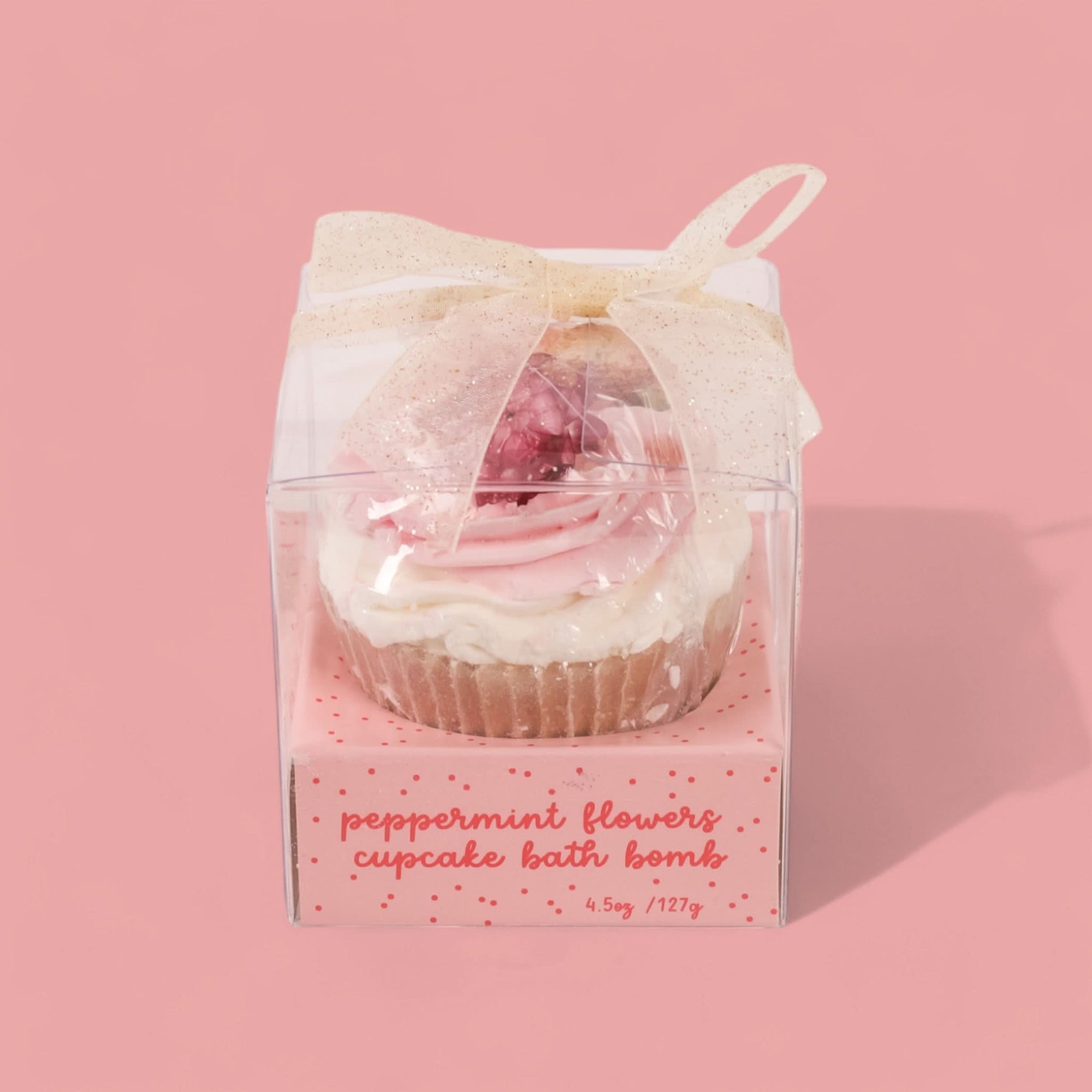 Peppermint Flowers Bath Bomb From Green Fresh Florals + Plants