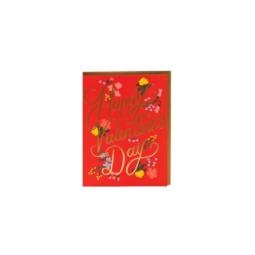 Rouge Valentine's Day Card from Green Fresh Florals + Plants