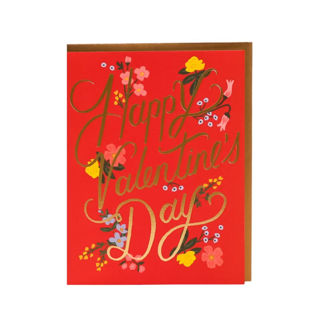 Rouge Valentine's Day Card from Green Fresh Florals + Plants