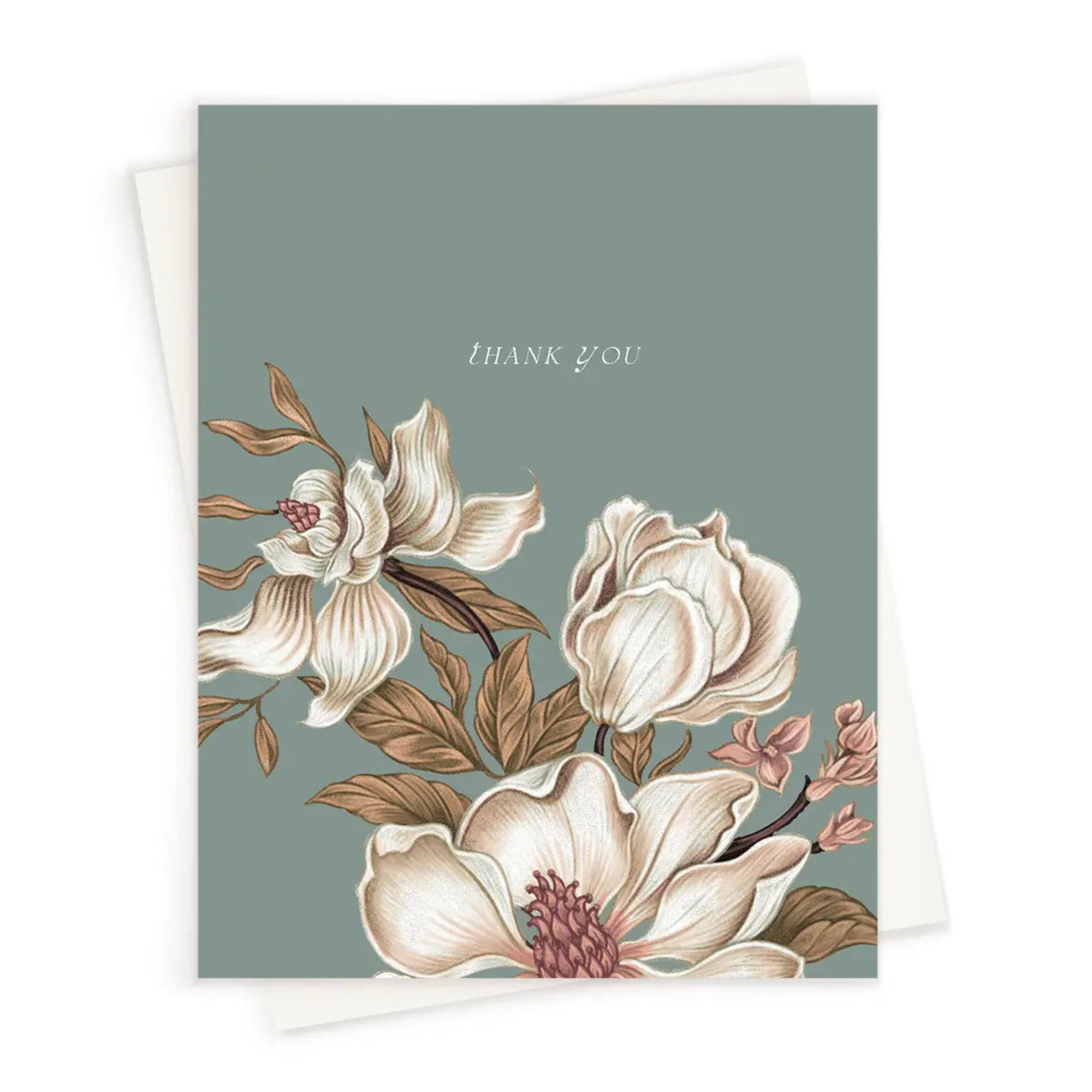 Thank You Dogwood Greeting Card from Green Fresh Florals + Plants