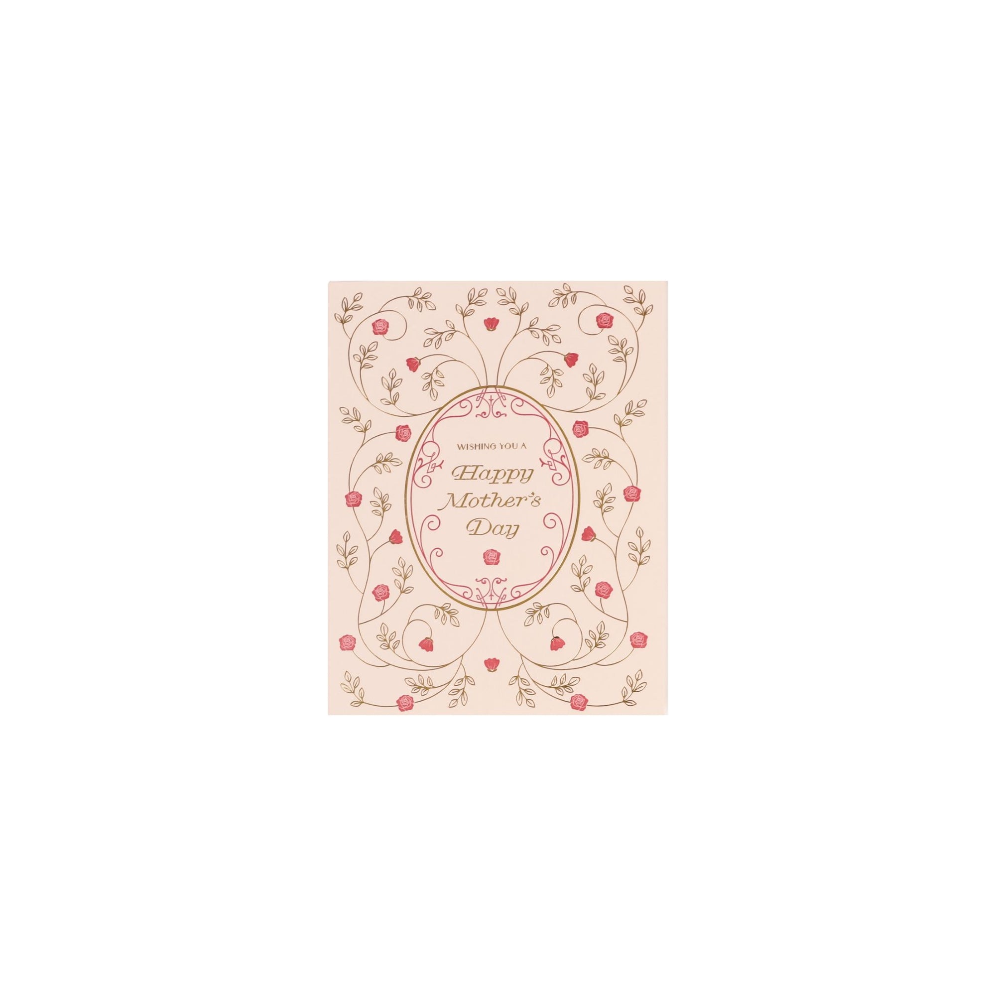 Vintage Rose Mother’s Day Card from Green Fresh Florals + Plants
