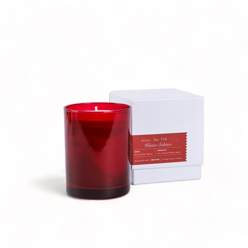 Winter Solstice Gift Candle from Green Fresh Florals + Plants