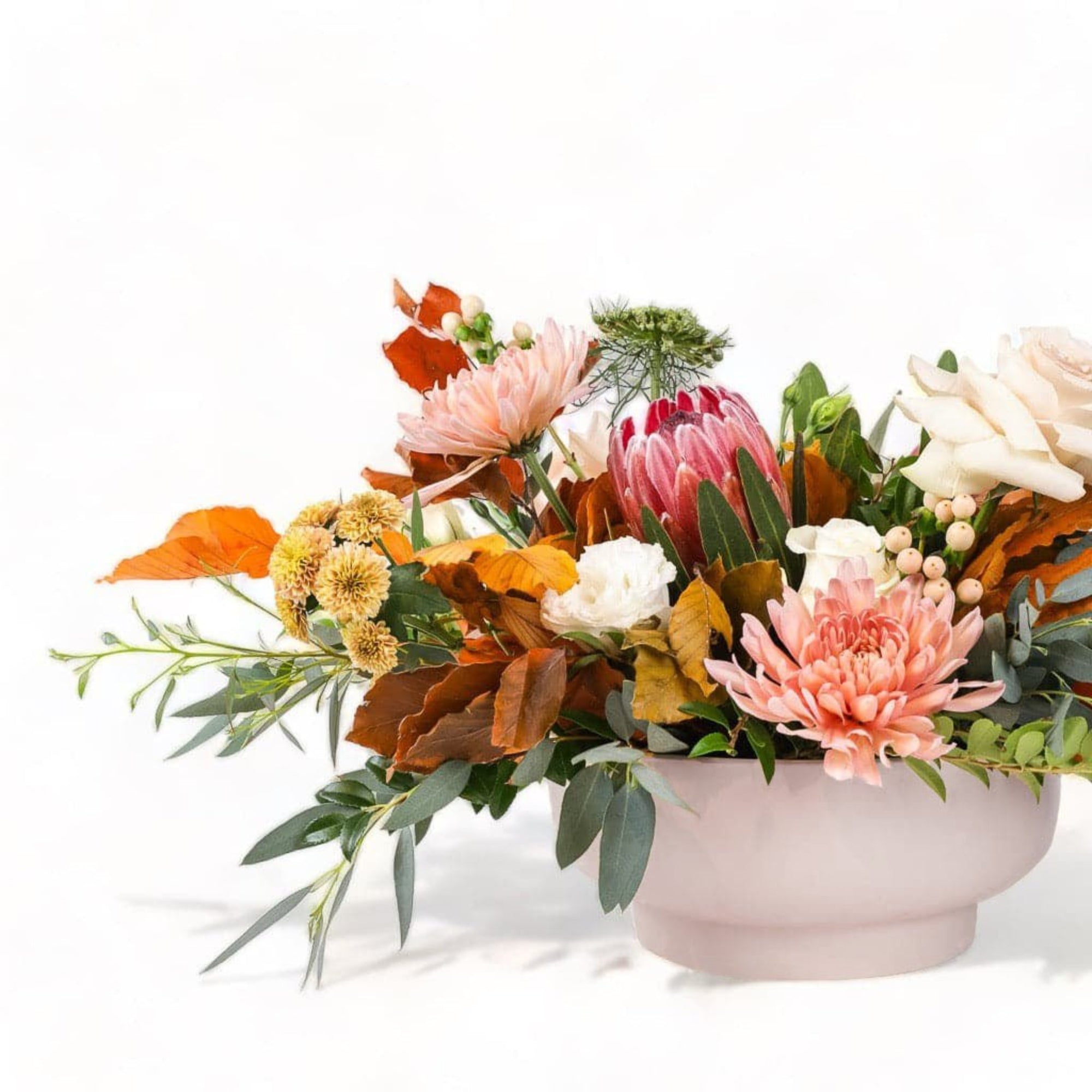 Autumn Dew Centerpiece Floral - Green Fresh Florals + Plants