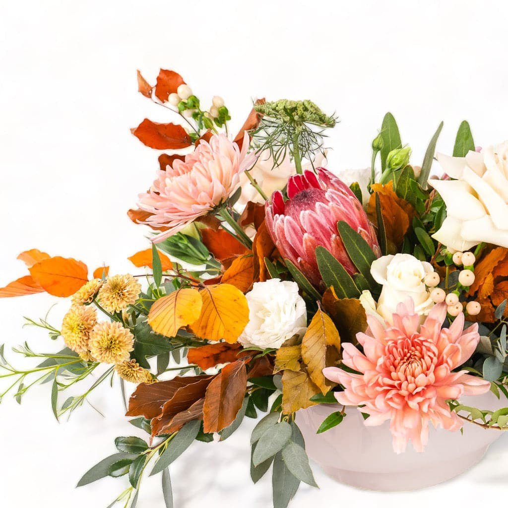 Autumn Dew Centerpiece Floral - Green Fresh Florals + Plants