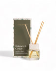 Balsam & Cedar Mini Aromatic Diffuser - Green Fresh Florals + Plants