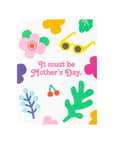 Beautiful & Bright Mother's Day Card - Green Fresh Florals + Plants