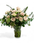 Blush Long - Stem Roses - Green Fresh Florals + Plants