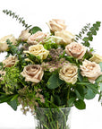 Blush Long - Stem Roses - Green Fresh Florals + Plants