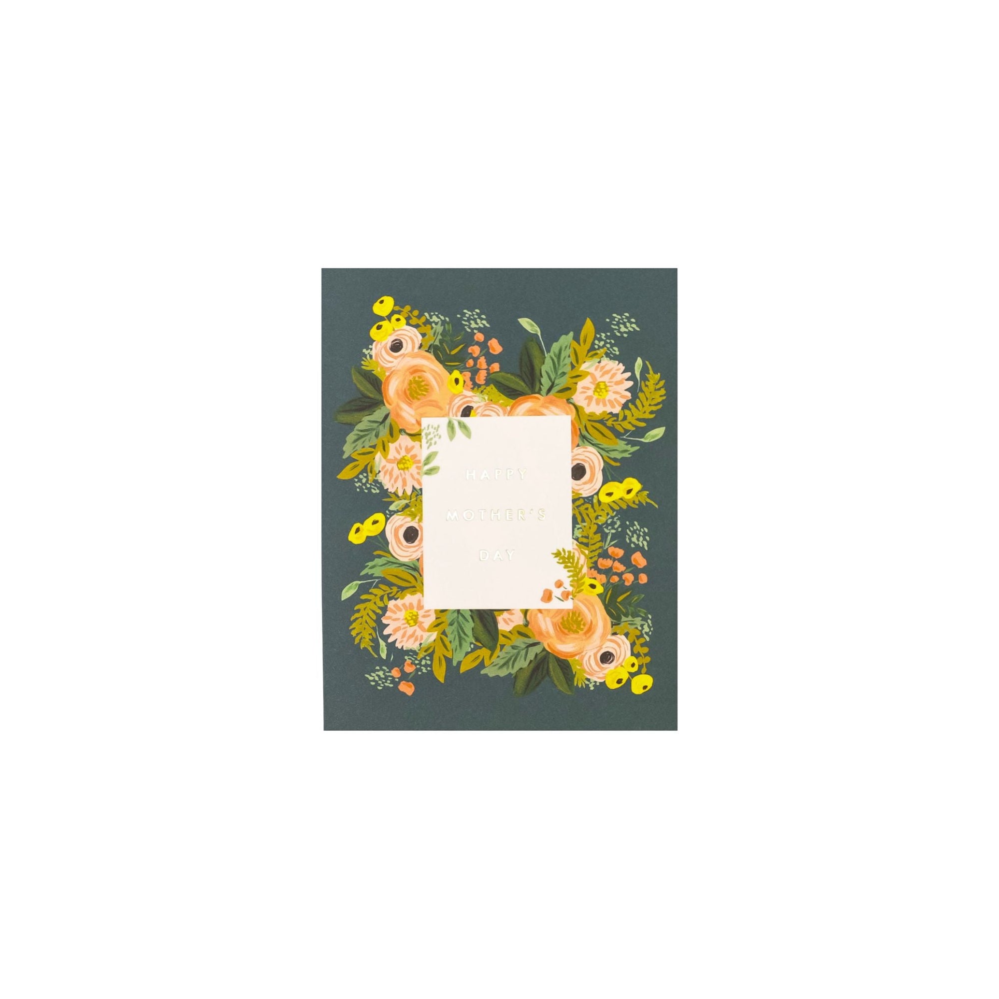 Bouquet Mother&#39;s Day Card - Green Fresh Florals + Plants