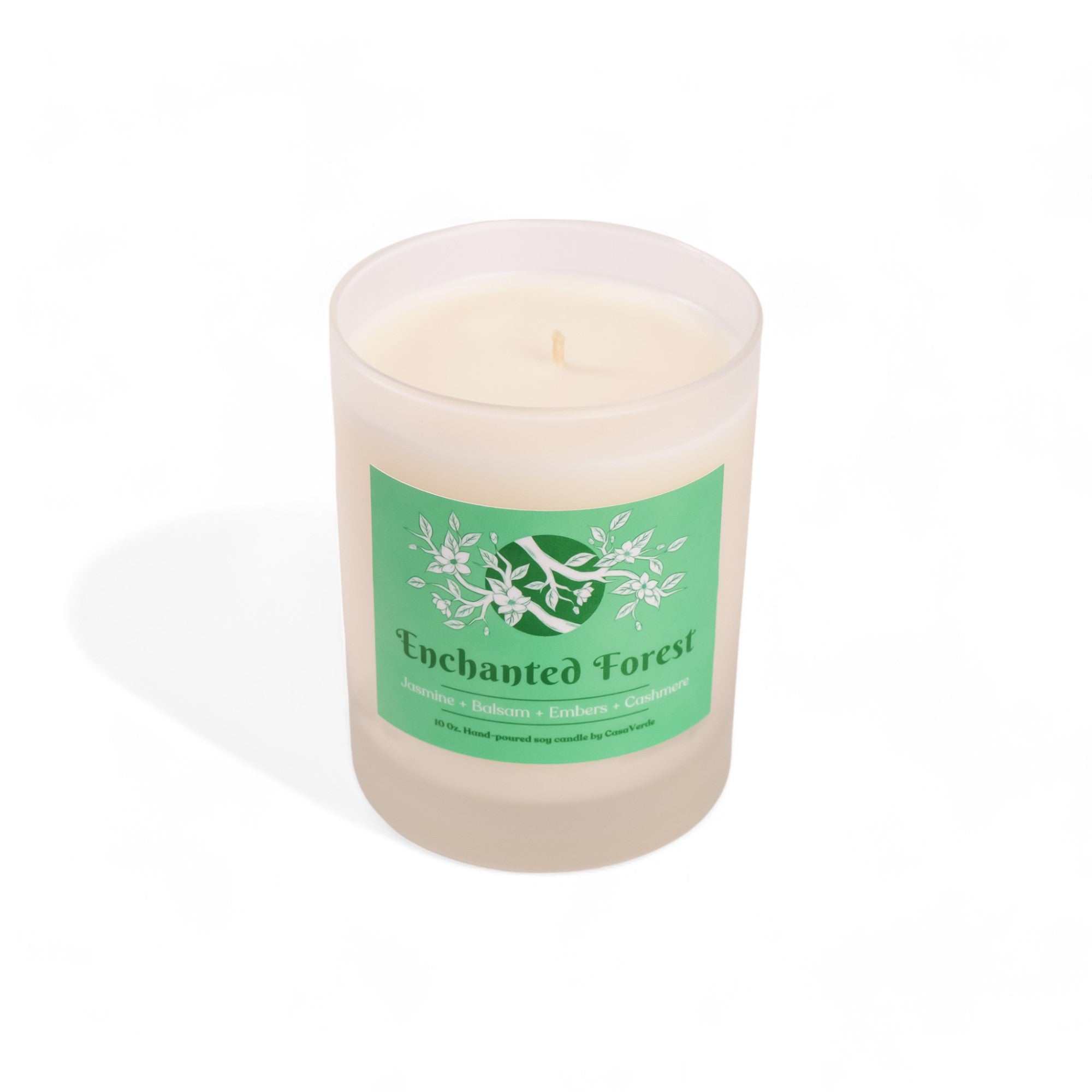 Casa Verde Scented Candle Collection - Green Fresh Florals + Plants