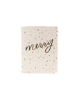 Colorful Merry Dot Card - Green Fresh Florals + Plants