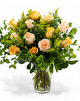 Coral Long - Stem Roses - Green Fresh Florals + Plants