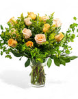 Coral Long - Stem Roses - Green Fresh Florals + Plants