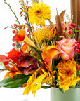 Fall Sunset Designer Floral - Green Fresh Florals + Plants