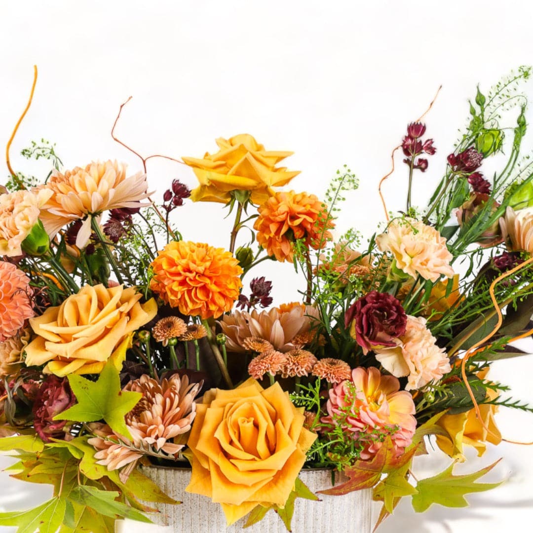 Fields Of Gold Designer Floral - Green Fresh Florals + Plants