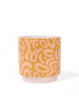 Funky Phrases Pot Collection - Green Fresh Florals + Plants