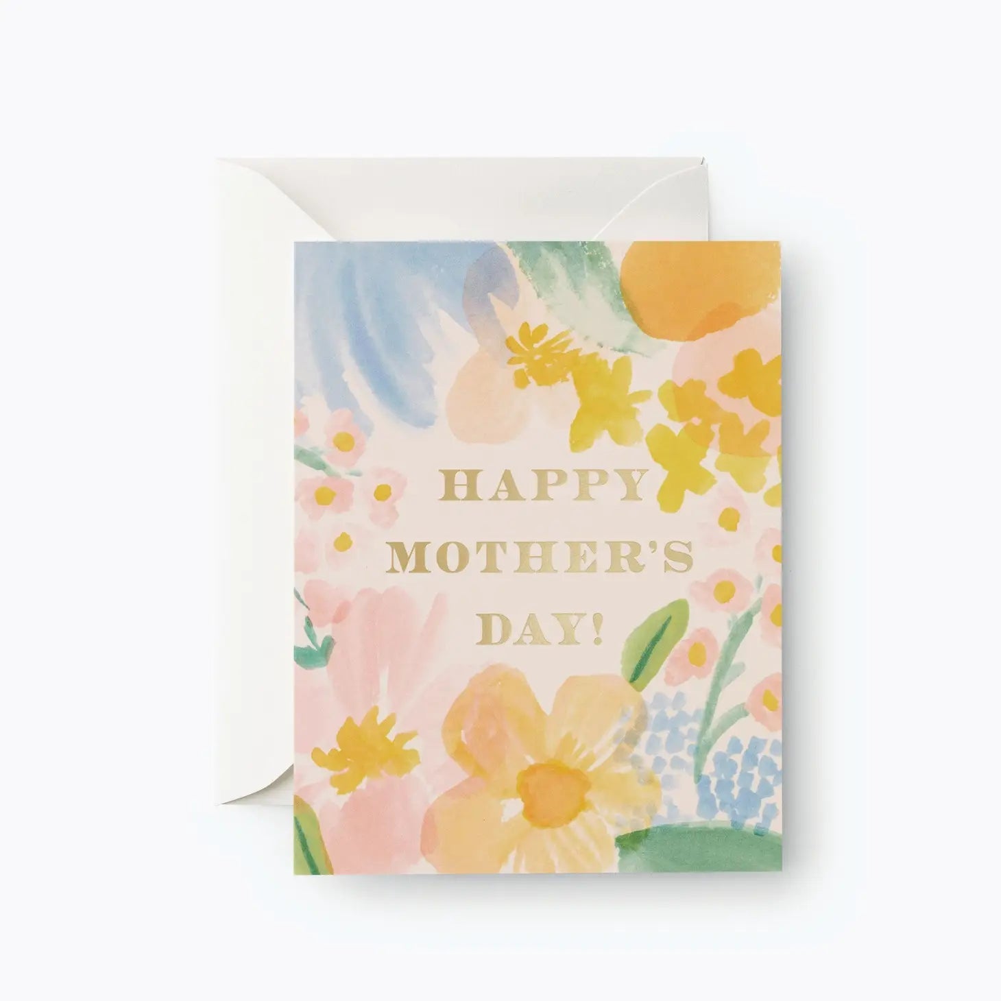 Gemma Mother&#39;s Day Card - Green Fresh Florals + Plants