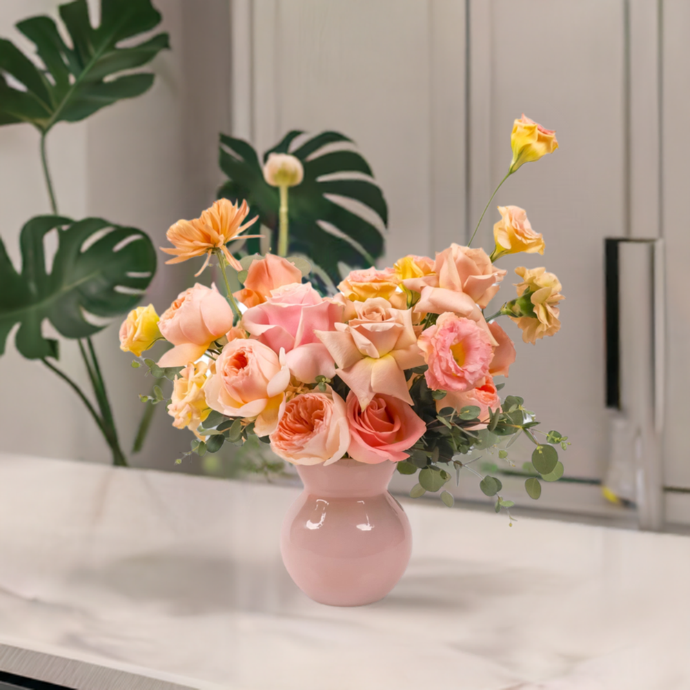 Champagne Spritzer Designer Floral