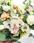 Hand - Tied Fresh Flower Bouquet - Green Fresh Florals + Plants