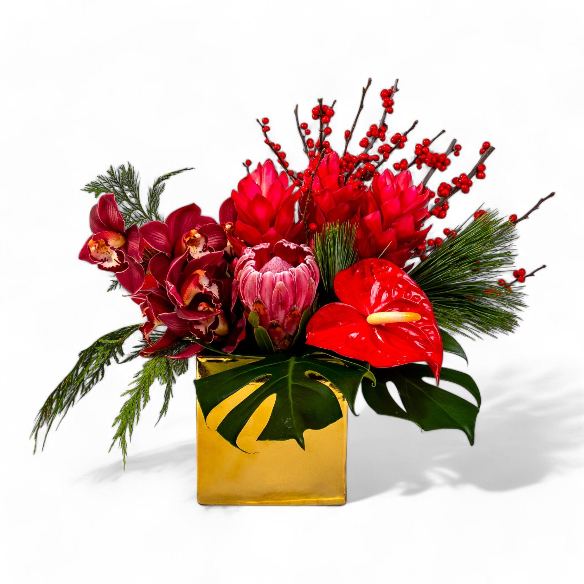 Island Holiday Designer Floral - Green Fresh Florals + Plants