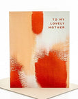Lovely Mother Greeting Card - Green Fresh Florals + Plants
