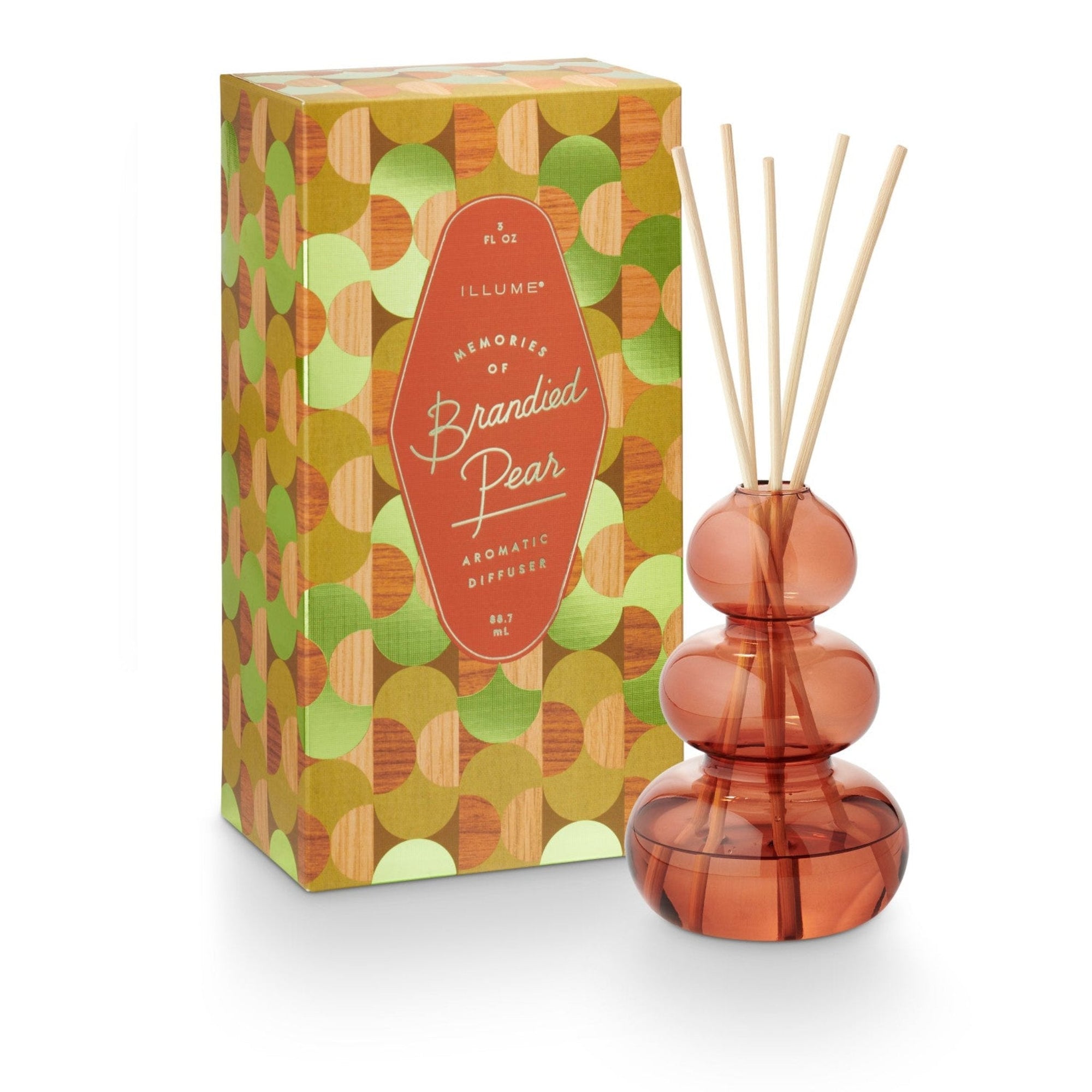 Memory Lane Bubbled Reed Diffuser - Green Fresh Florals + Plants