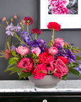 Midnight Garden Designer Floral - Green Fresh Florals + Plants