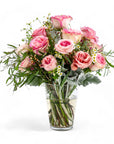 Pink Long - Stem Roses - Green Fresh Florals + Plants