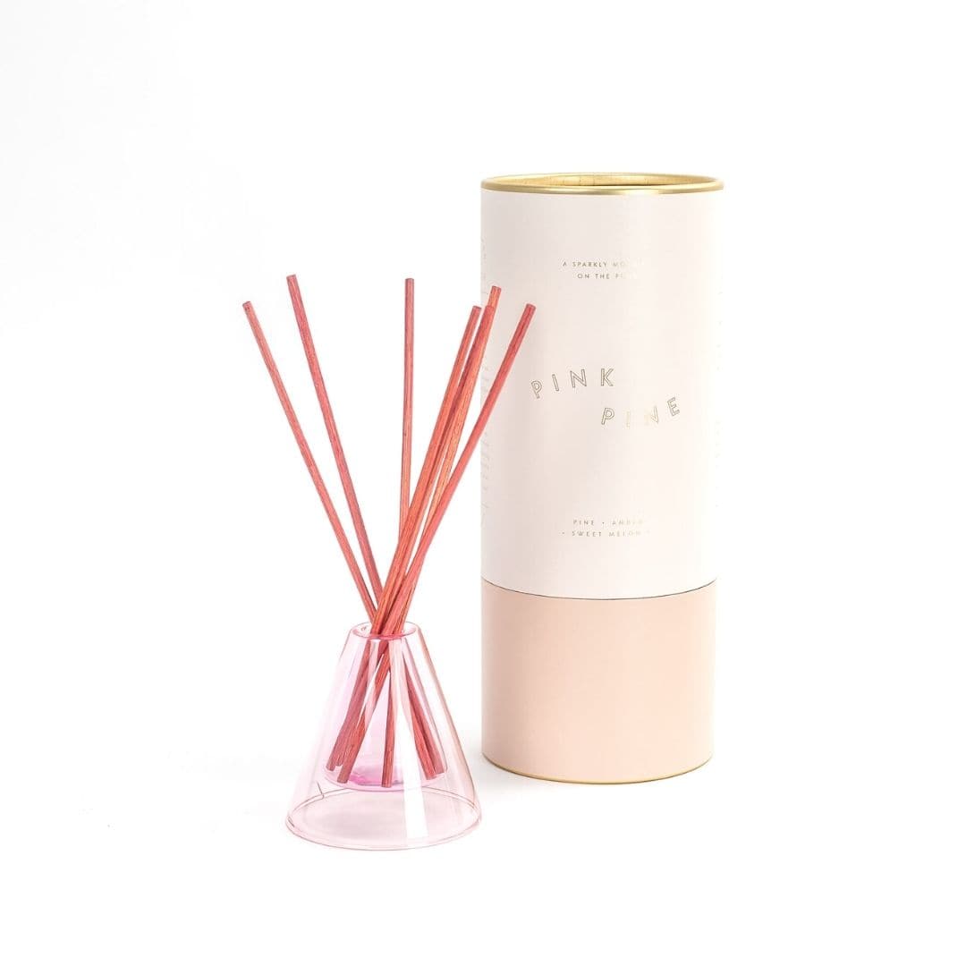 Pink Pine Diffuser - Green Fresh Florals + Plants