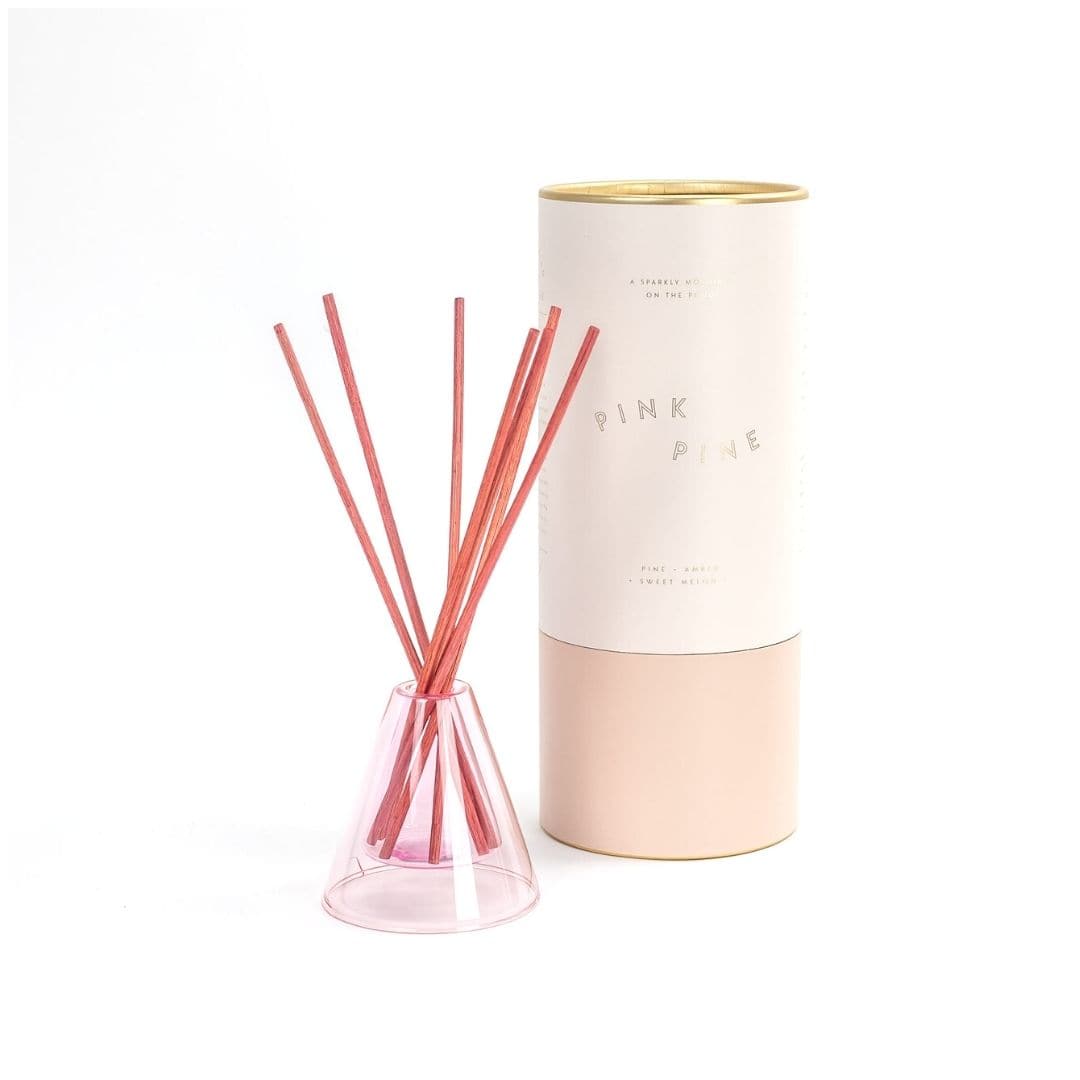 Pink Pine Diffuser - Green Fresh Florals + Plants