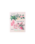 Plant Shelf Mother's Day Card - Green Fresh Florals + Plants